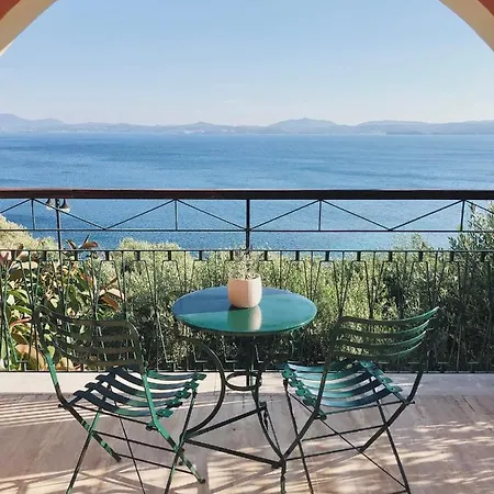 Villa Gran Domenica Corfu, Private Pool, Sea View, Garden *