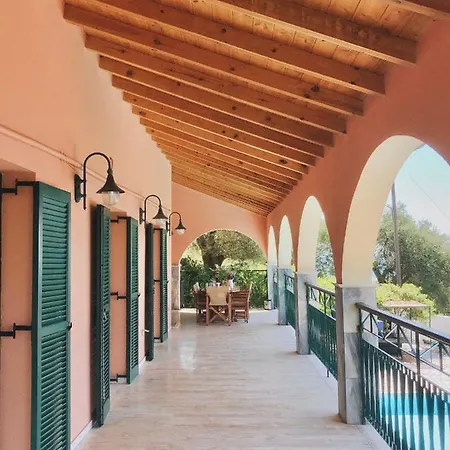 Villa Gran Domenica Corfu, Private Pool, Sea View, Garden