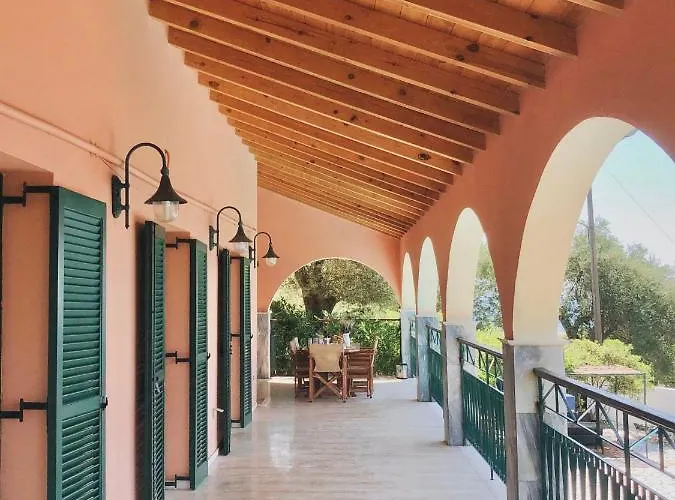 Villa Gran Domenica Corfu, Private Pool, Sea View, Garden