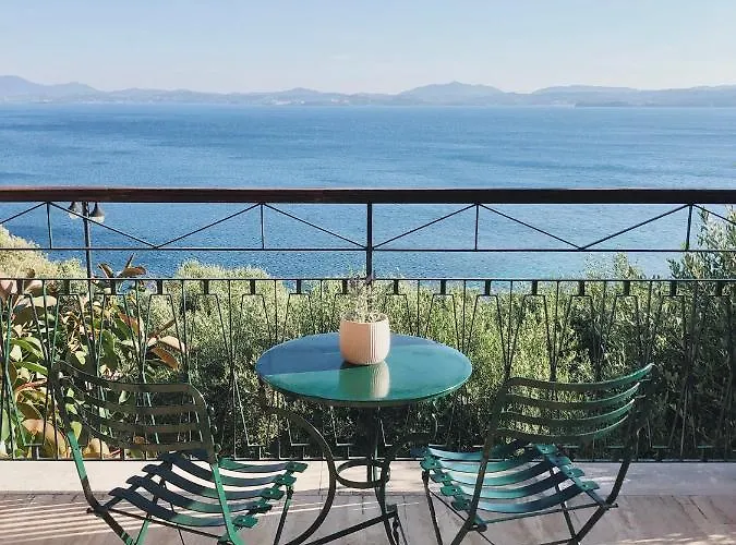 Villa Gran Domenica Corfu, Private Pool, Sea View, Garden *